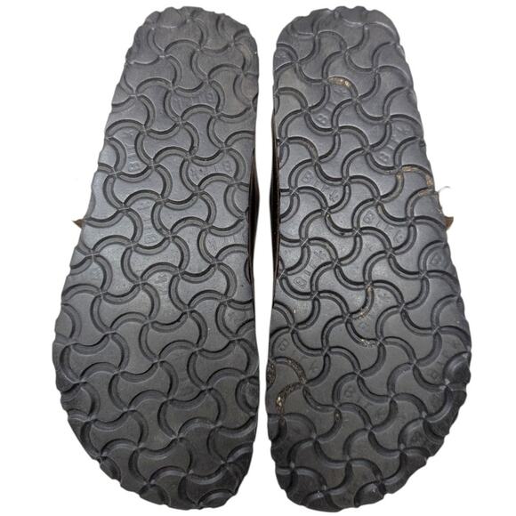 Birki’s Birkenstocks Florida Olive Green Suede Sandals EU 38 US Women’s 7 Cork - Picture 3 of 3